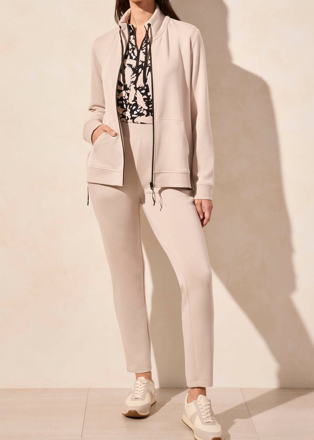 Tribal Pull On Techno Ankle Pant with Pockets