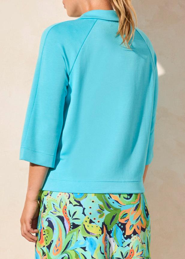 Tribal 3/4 Sleeve Stretch Scuba Top