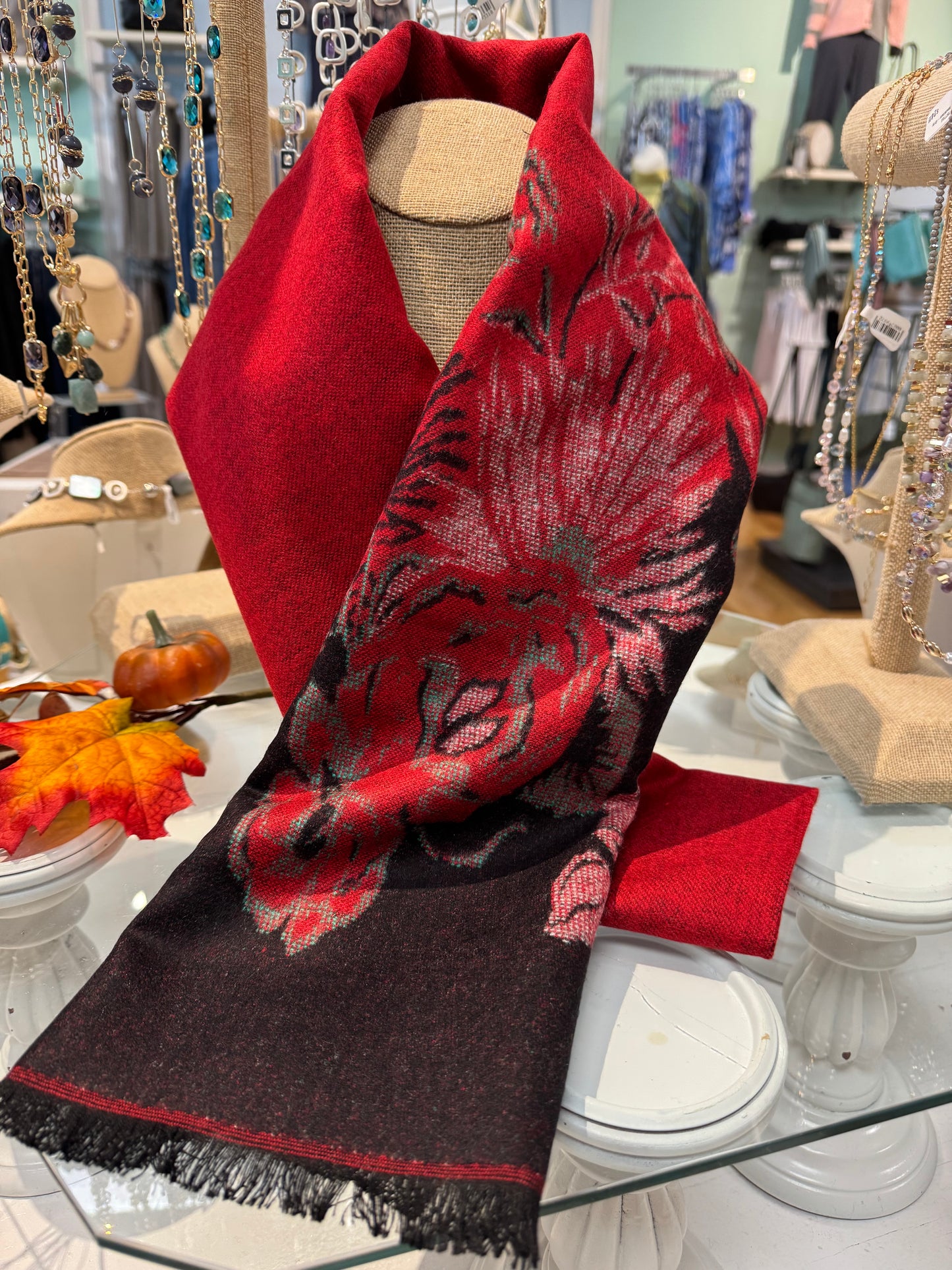 Reversible Cashmere Scarf