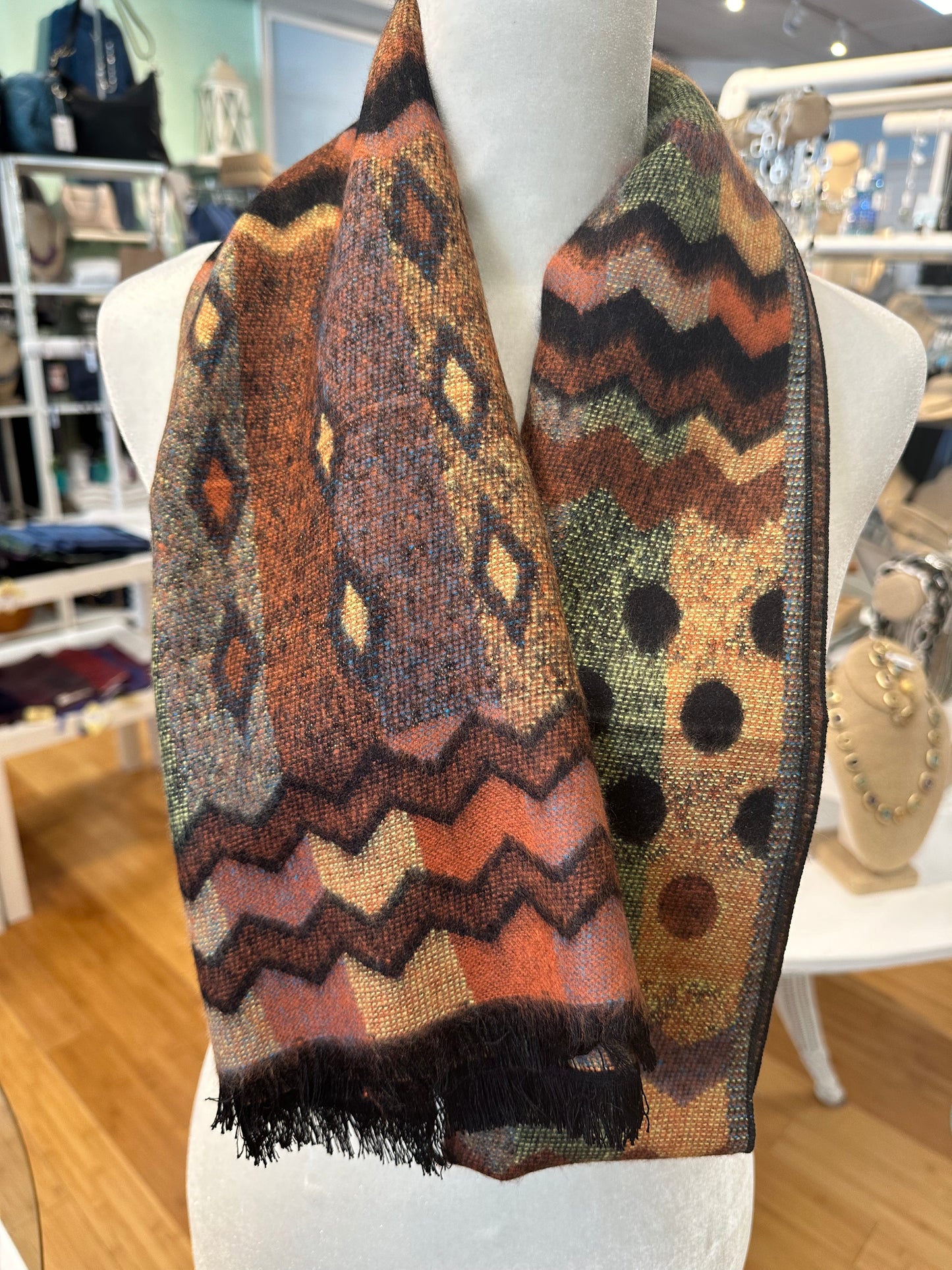 Reversible Cashmere Scarf