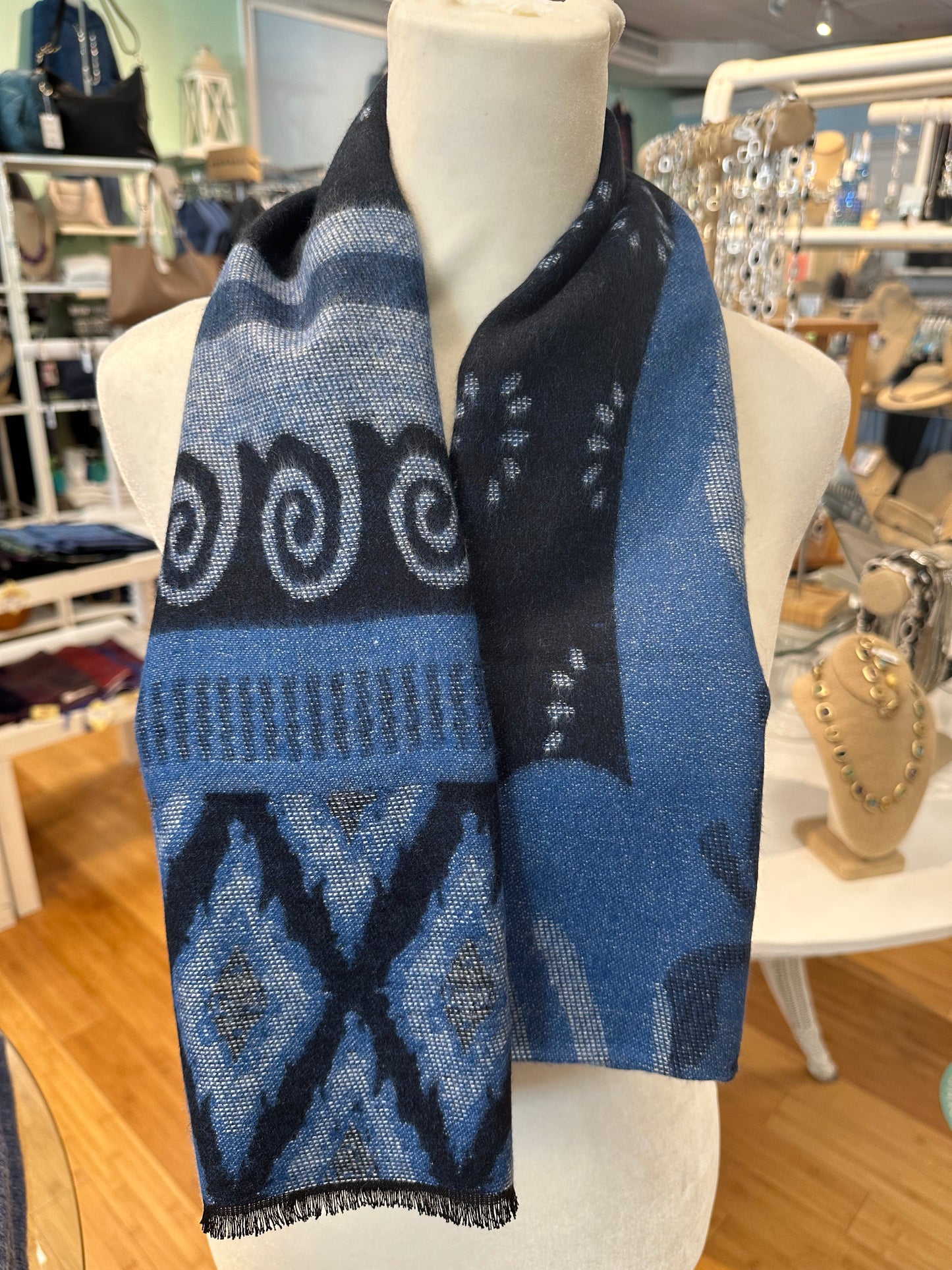 Reversible Cashmere Scarf