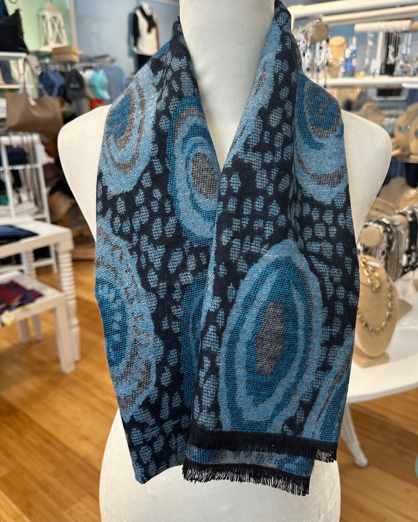 Reversible Cashmere Scarf