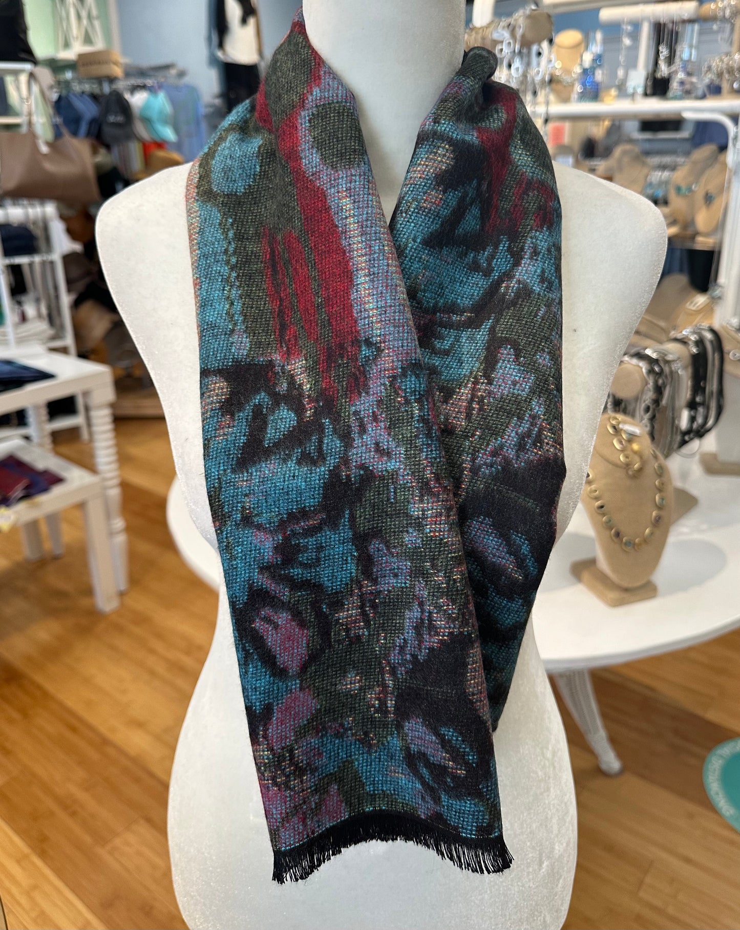 Reversible Cashmere Scarf