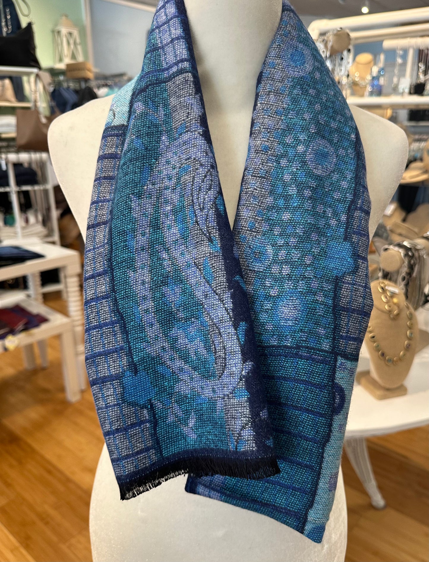 Reversible Cashmere Scarf