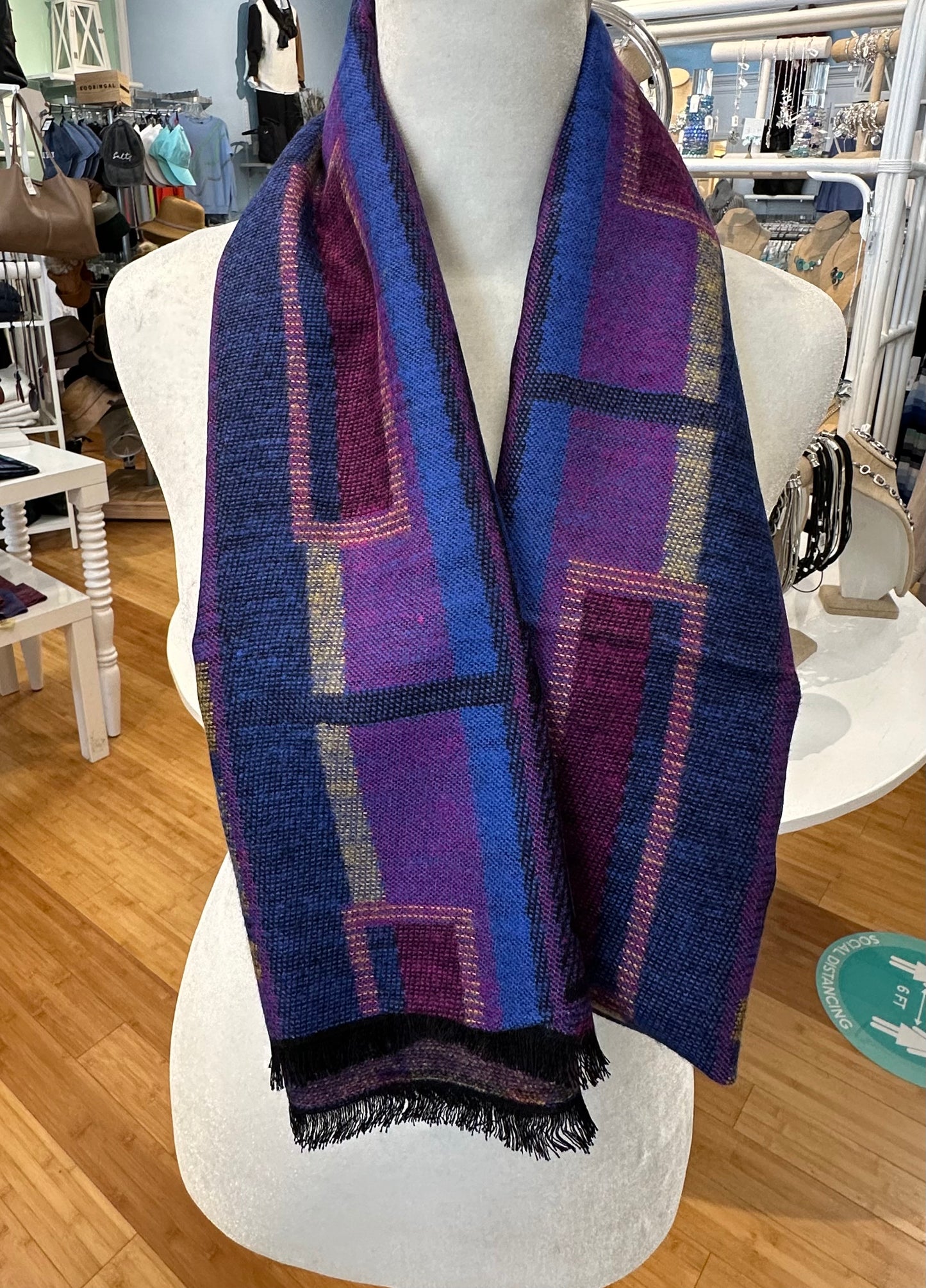 Reversible Cashmere Scarf