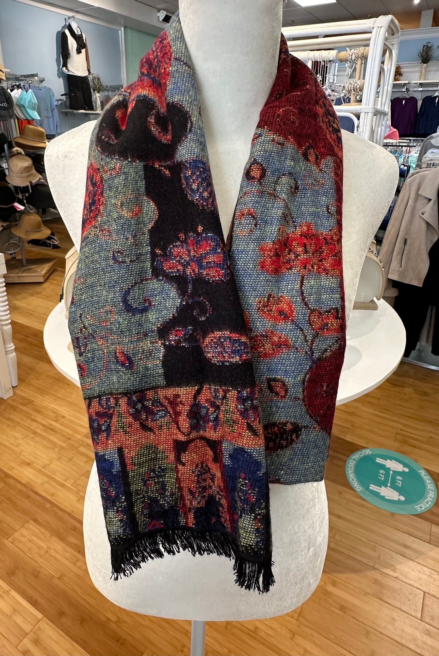 Reversible Cashmere Scarf