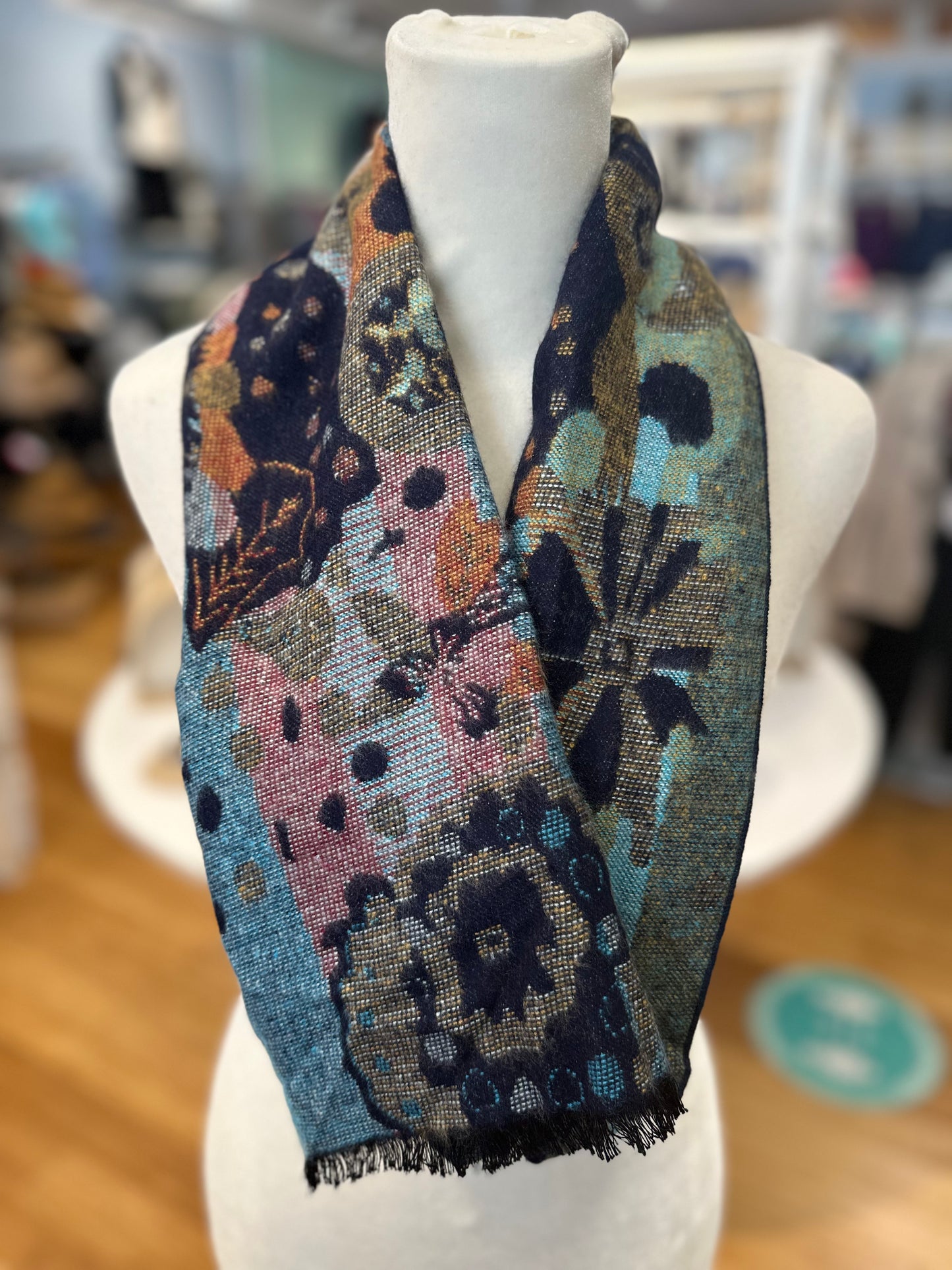 Reversible Cashmere Scarf