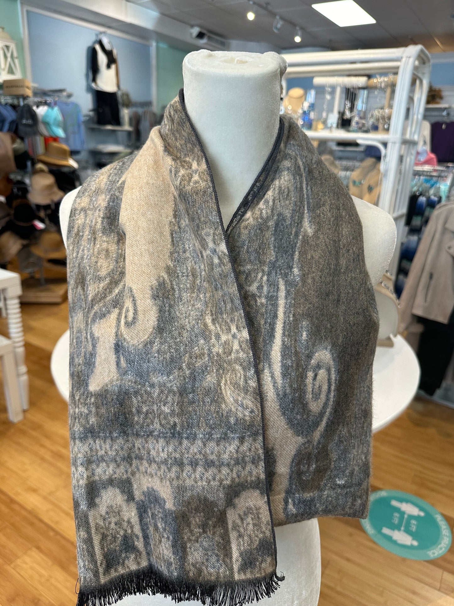 Reversible Cashmere Scarf