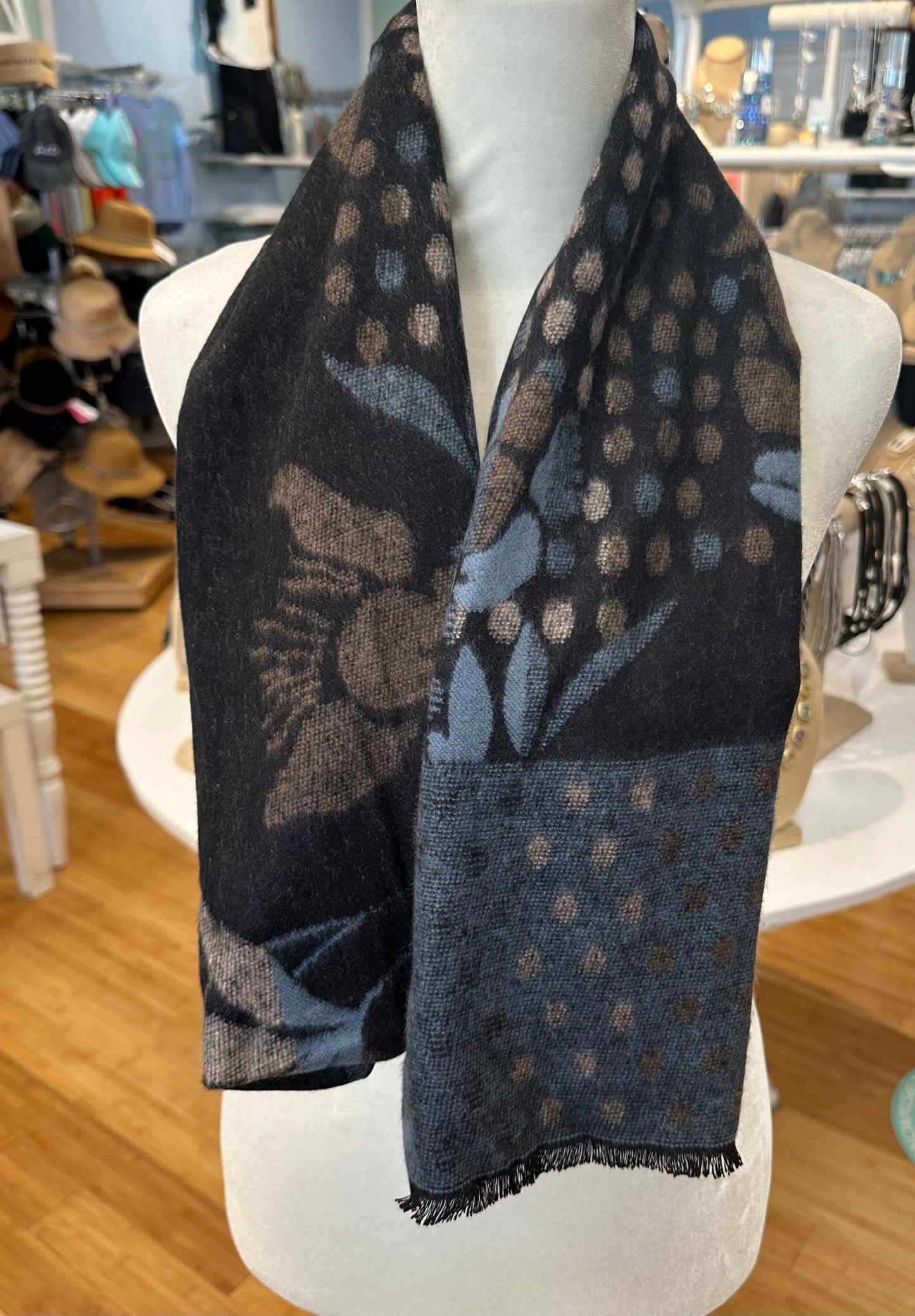 Reversible Cashmere Scarf
