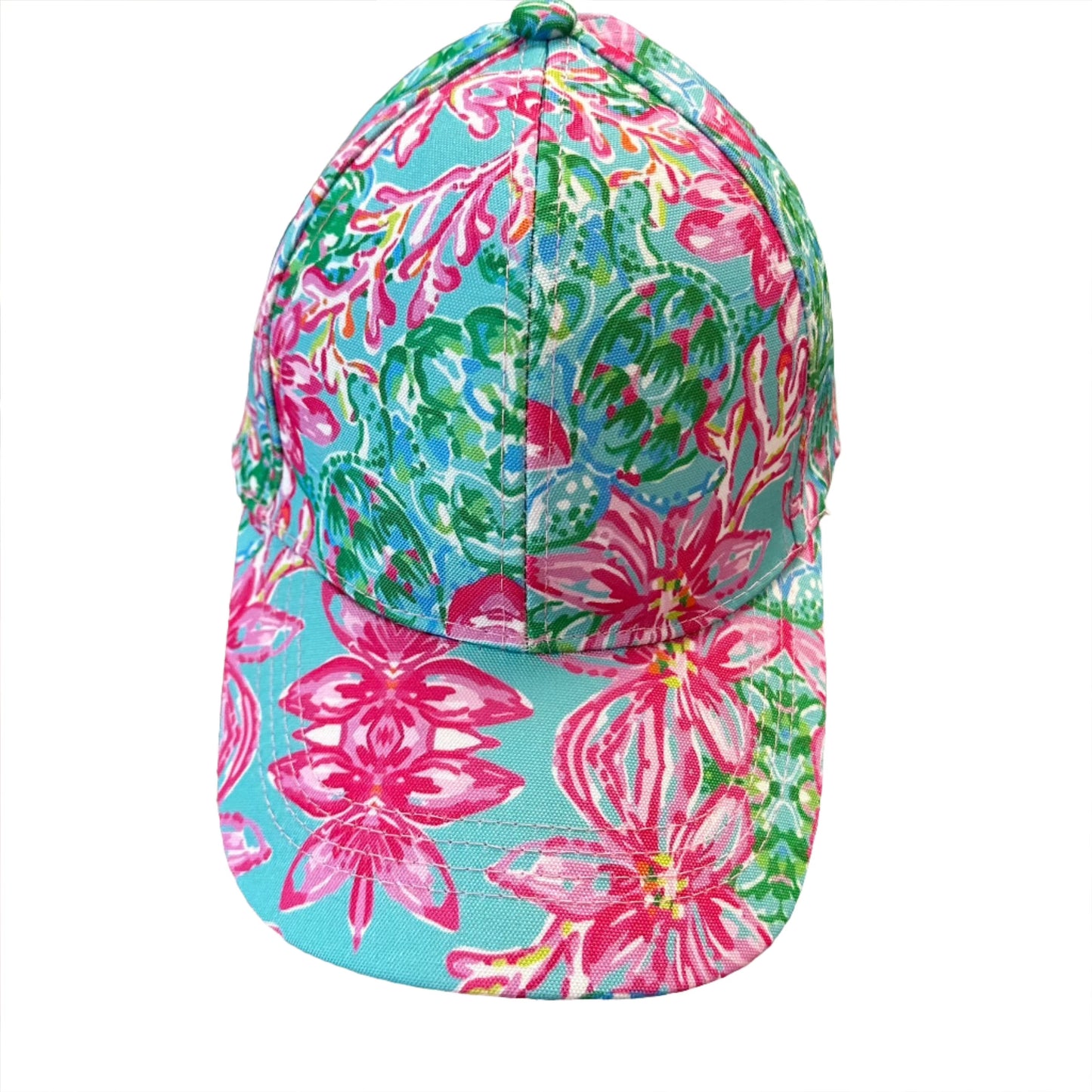 Floral Print Baseball Hat