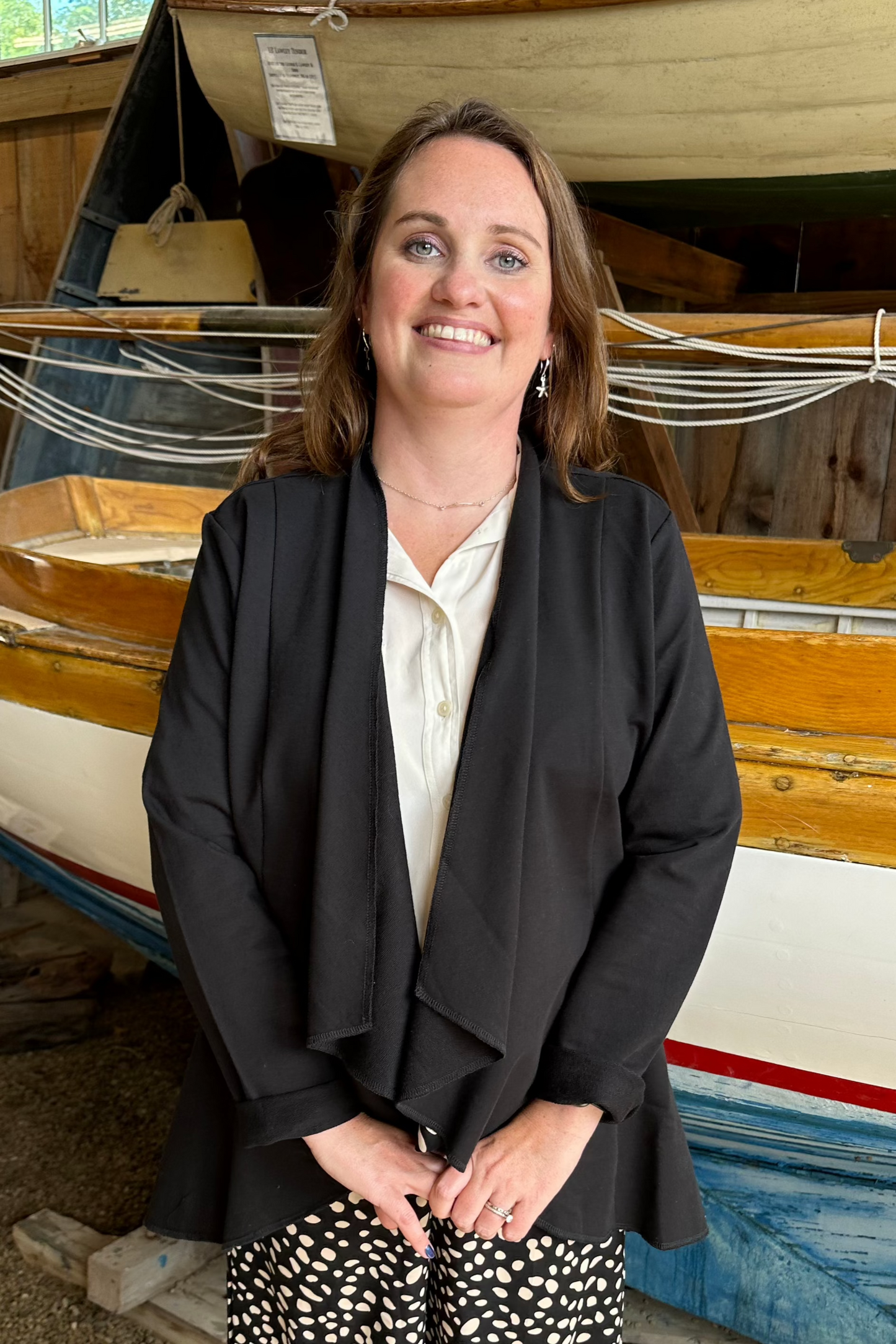 Habitat French Terry Drape Front Jacket-50% OFF