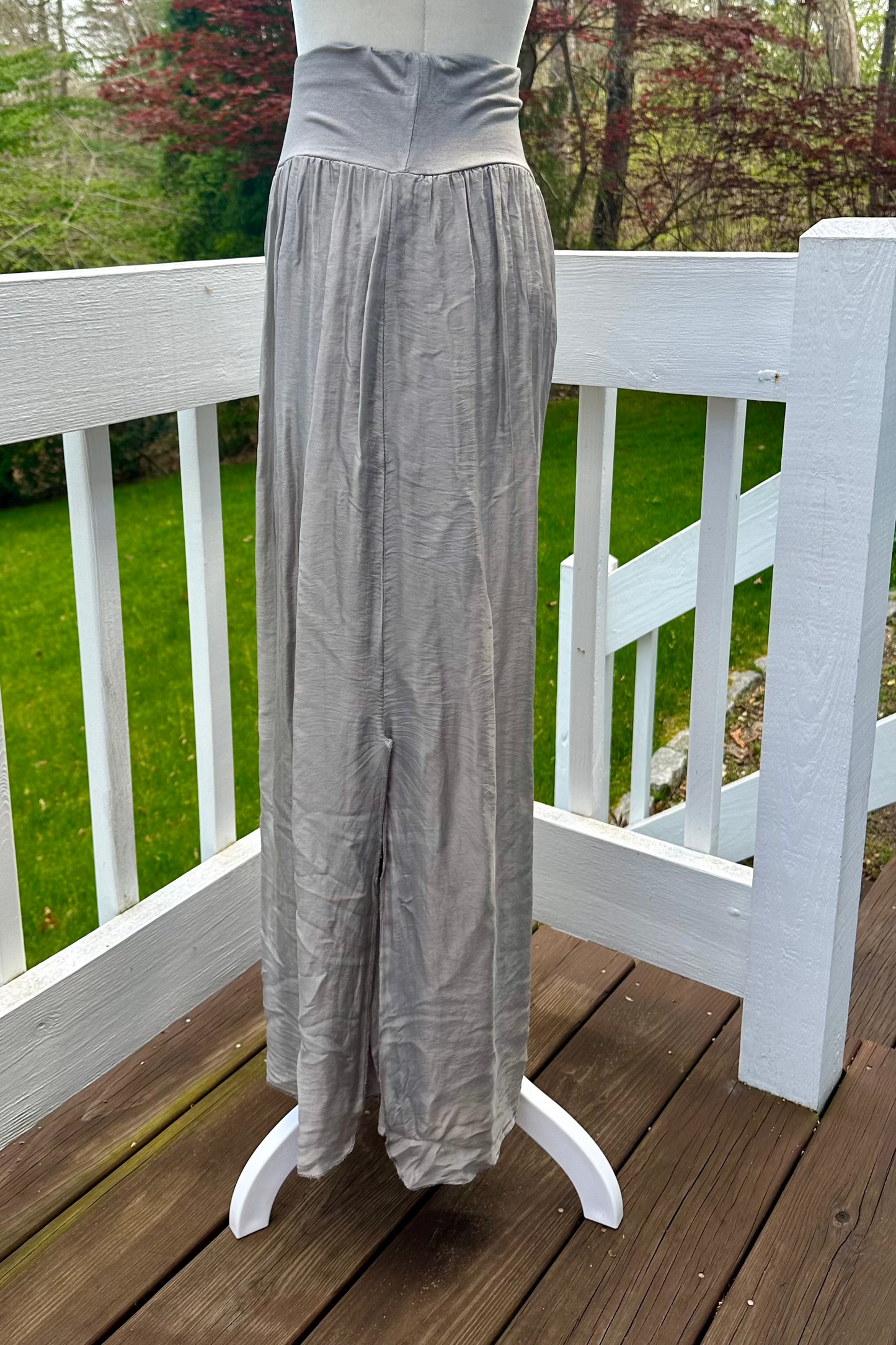Tempo Paris Palazzo Silk Pant