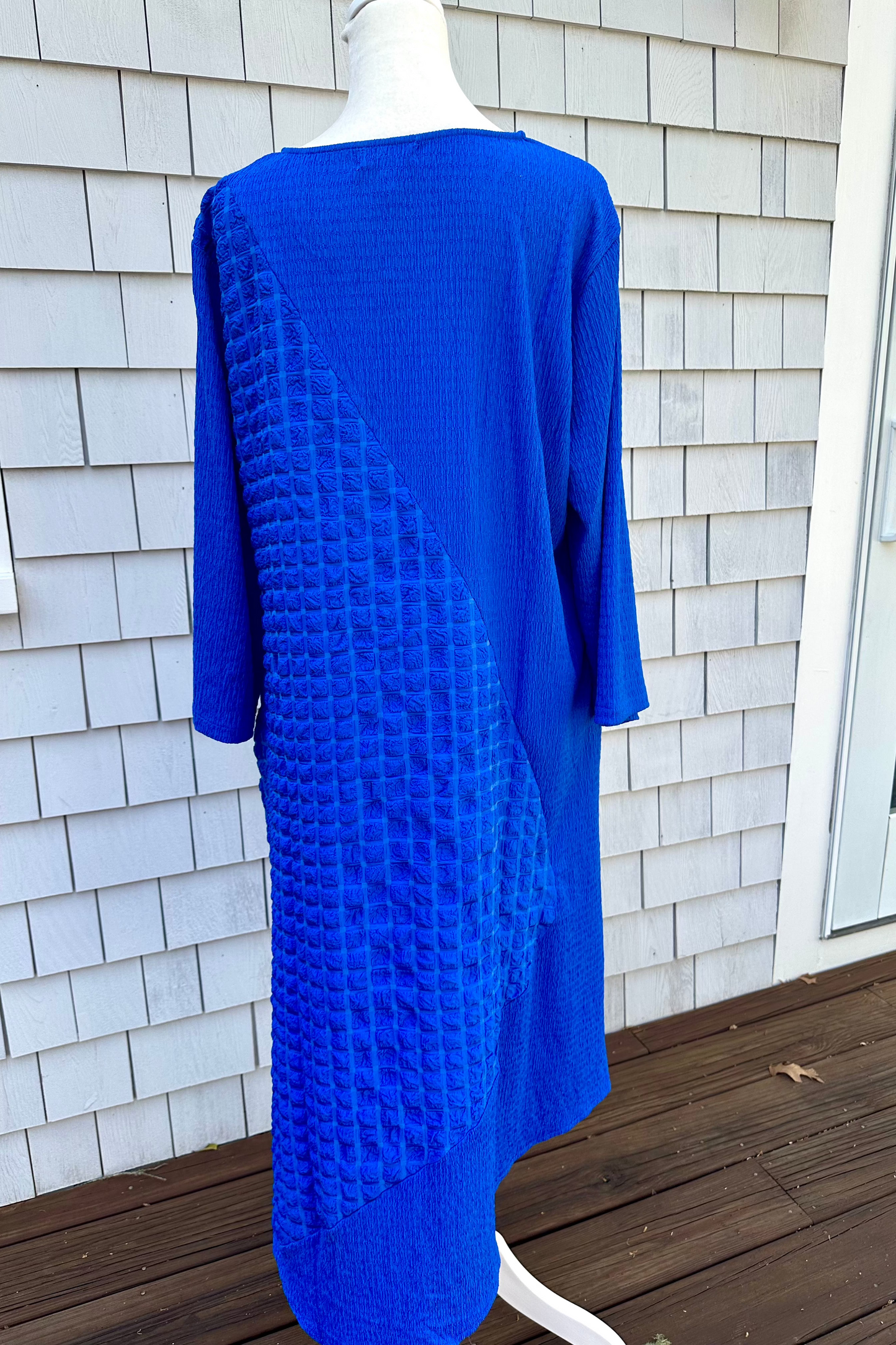 Shana Puffer Mix Media Dress