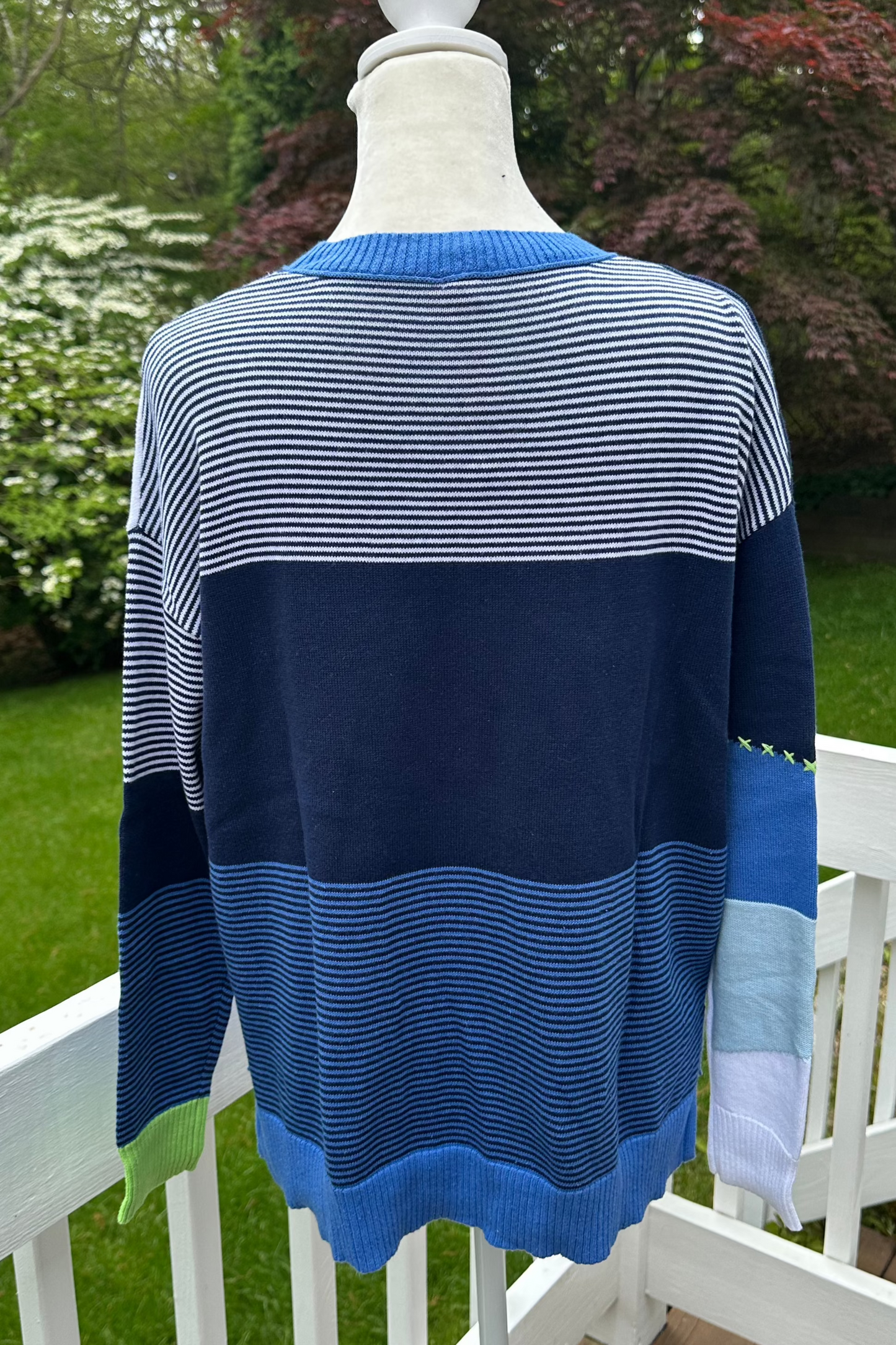 Zaket & Plover Patchwork Sweater-25% OFF