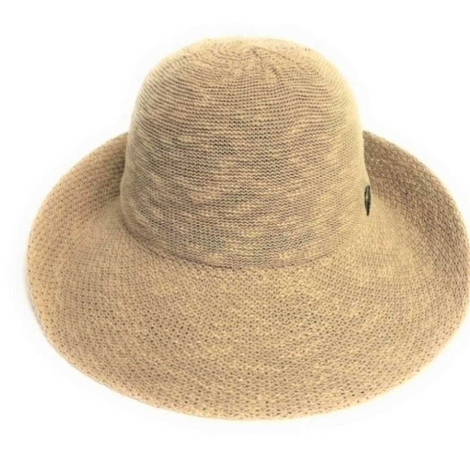 Cotton Blend Hand Dyed Packable Hat SPF 50+