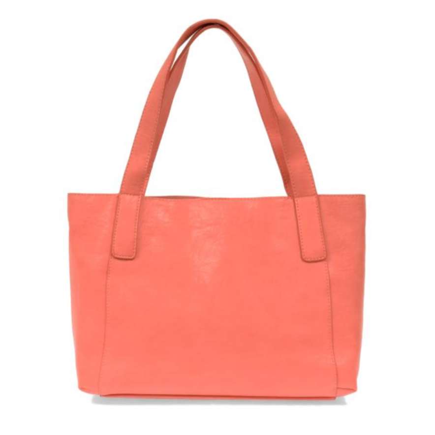 Coral discount leather handbag