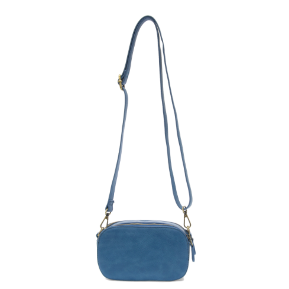 Joy Layne Mini Camera Crossbody - Surf Blue