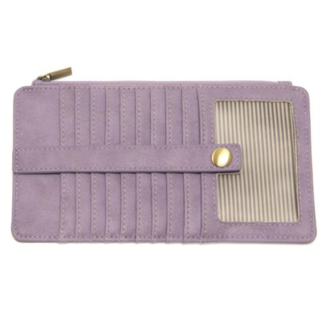 Joy New Kara Mini Card Holder/Wallet - Lavender