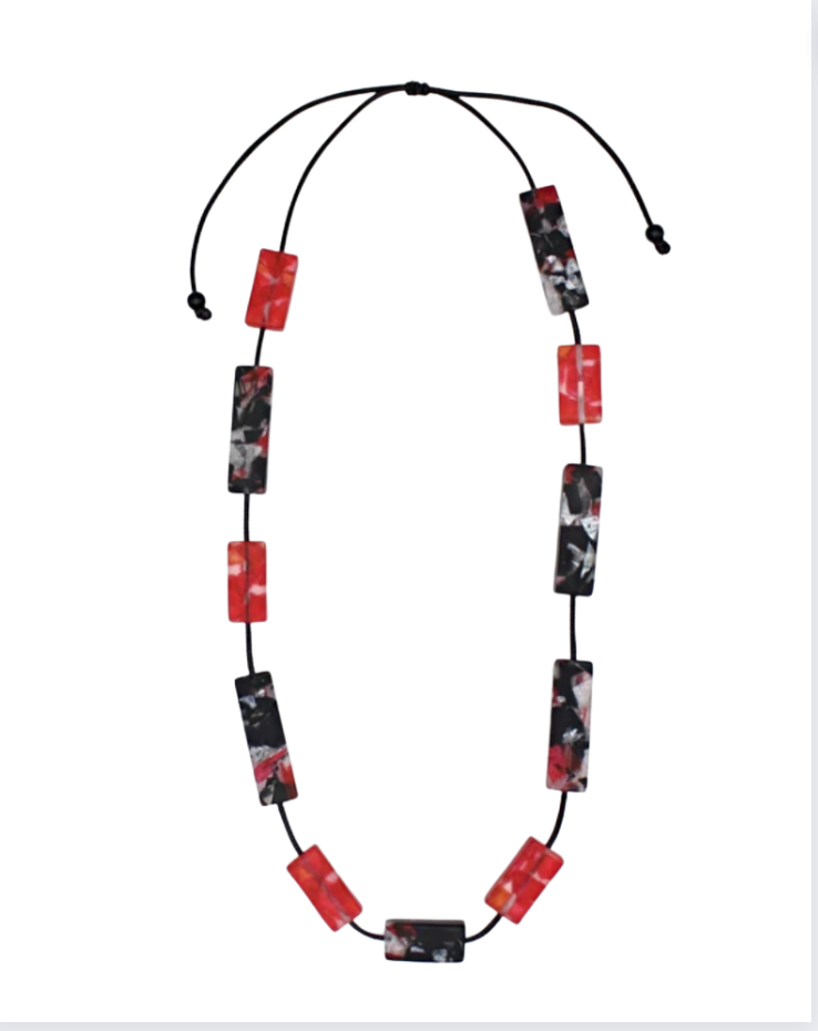 Sylca Vega Rectangular Necklace