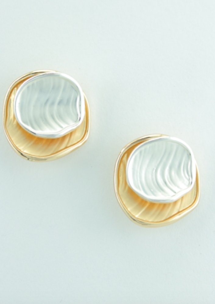Aug Layered Circle Earrings