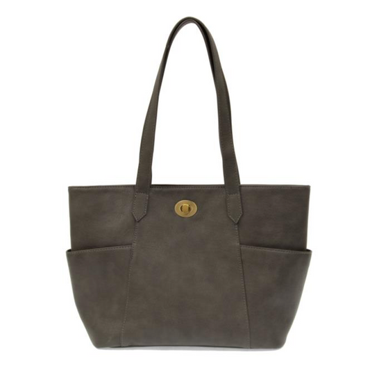 Judy Turn Lock Tote Bag-Restocked