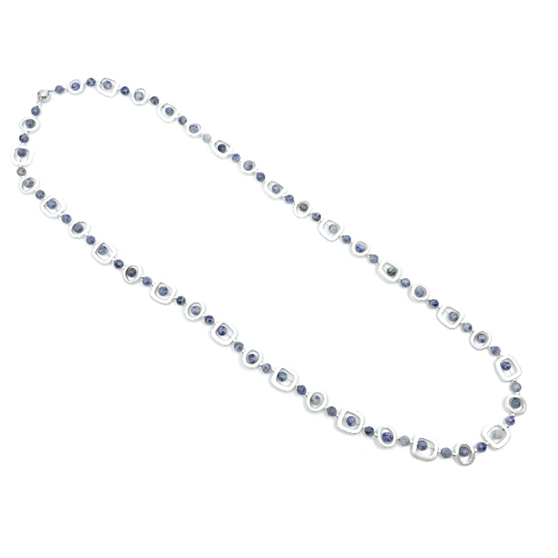 Sea Lily Lapis Bead Necklace