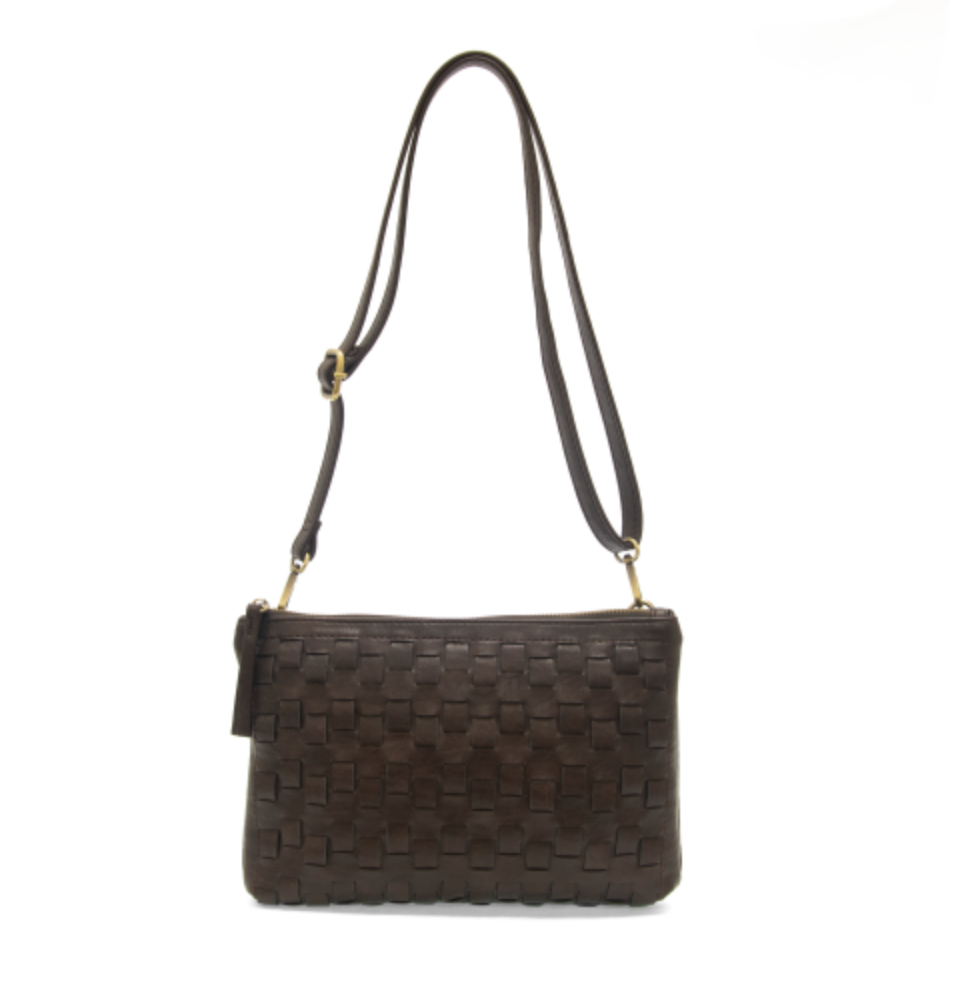 Quinn Woven Convertible Crossbody Clutch