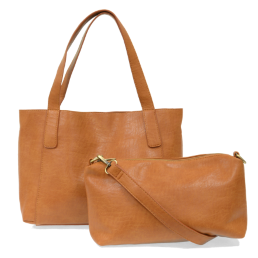 Lottie Medium Faux Leather Tote
