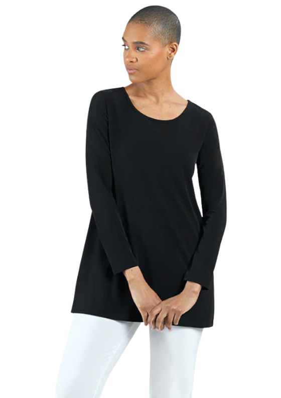 Clara S Basic Long Sleeve Tunic