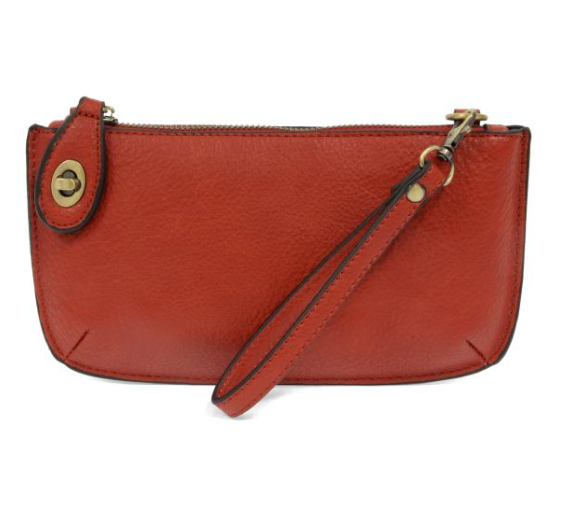 Mini Cross Body Wristlet Clutch-NEW COLORS