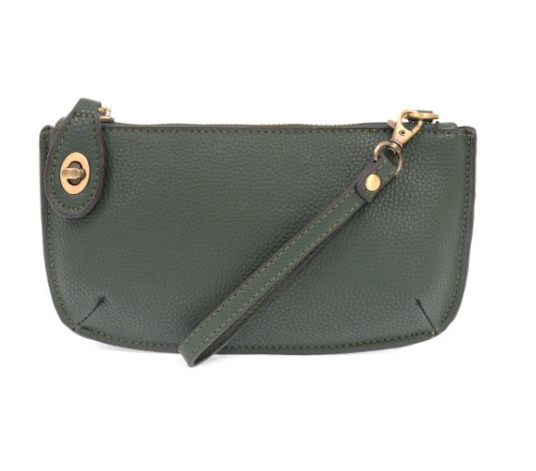 Mini Cross Body Wristlet Clutch-NEW COLORS
