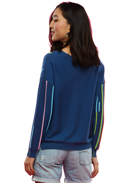 Zaket & Plover Ottoman Detail Sweater-Spring/Summer 2024
