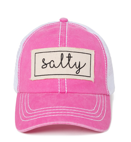 "Salty" Mesh Baseball Cap