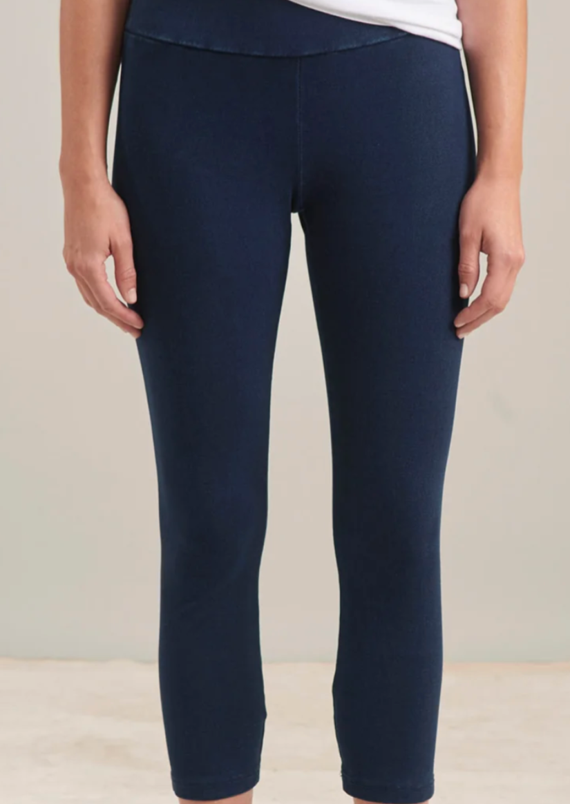 Habitat Stonewash Cotton Capri