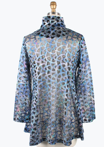 Damee Long Holographic Jacket