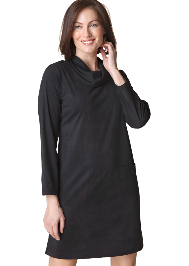 Habitat Stretch Faux Suede Easy Pocket Dress-50% OFF