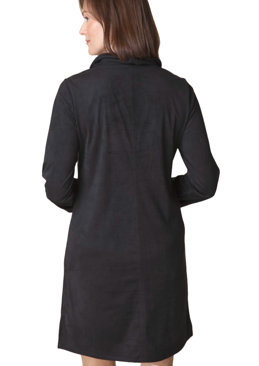 Habitat Stretch Faux Suede Easy Pocket Dress-50% OFF