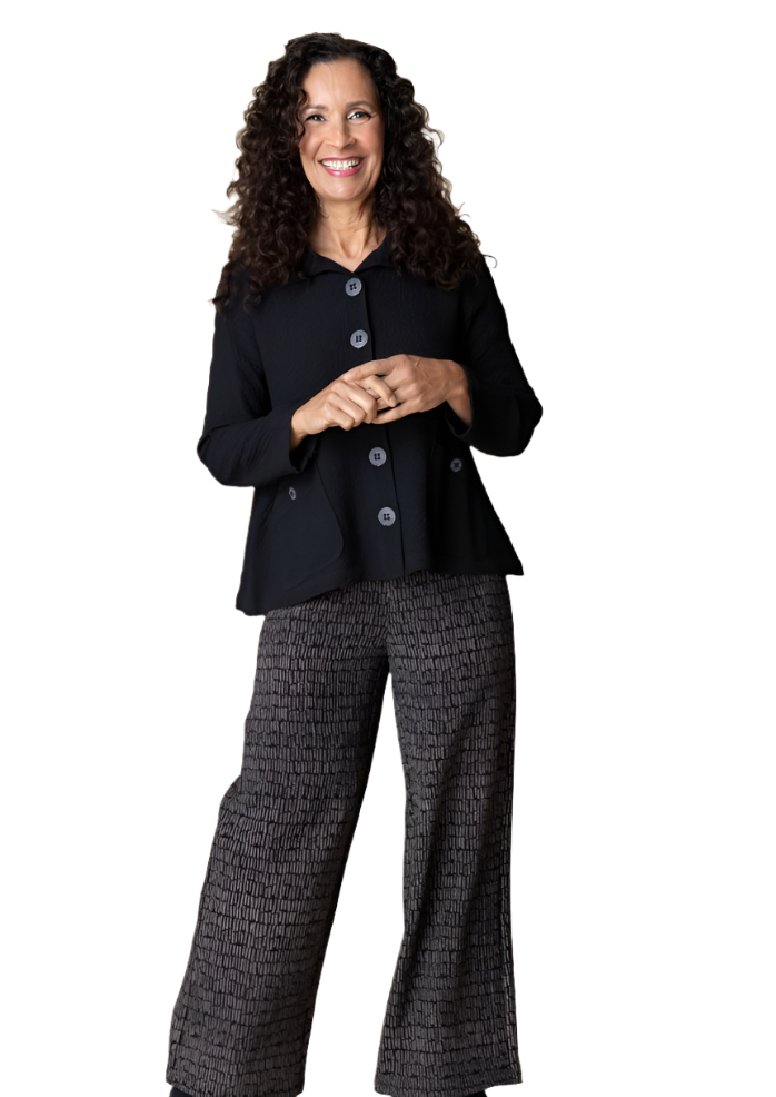 Habitat Crinkle Crepe Swing Jacket-NEW