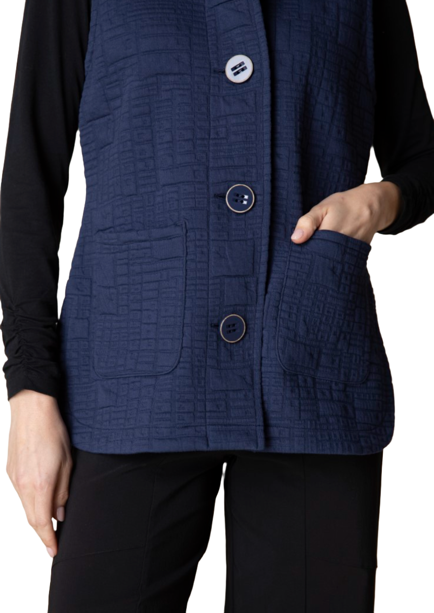 Habitat Box Quilted Pocket Vest