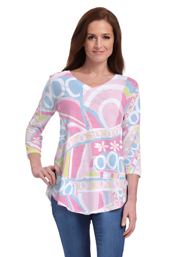Whimsy Rose Flowy Tunic