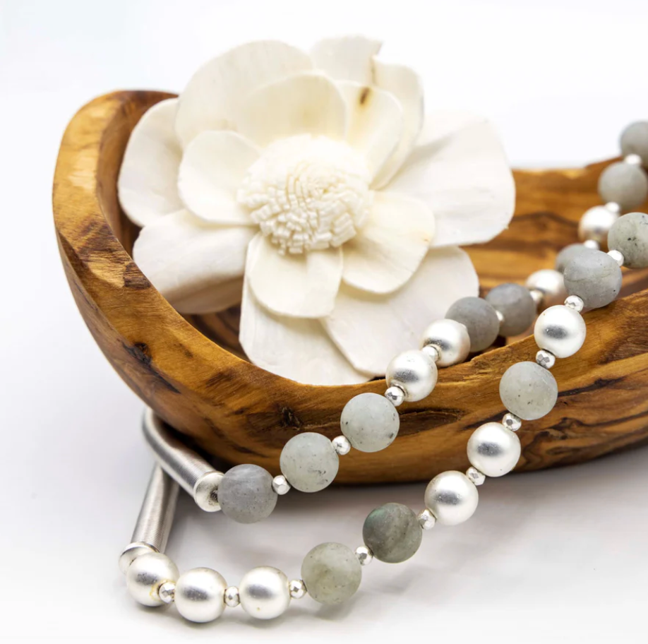 Sea Lily Hematite Necklace-Restocked