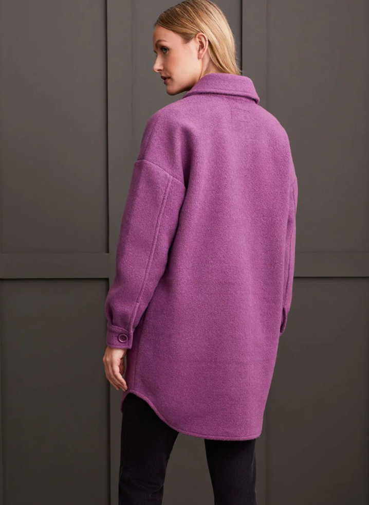 Tribal Boiled Wool Jacket-50% OFF