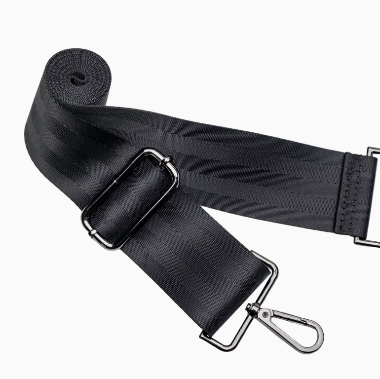 The Original WanderFull Hydrobag-Glossy Black-Black Strap