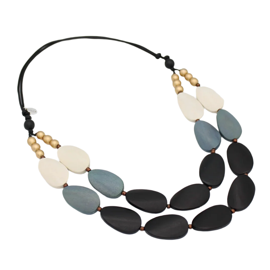 Sylca Gracie Grayscale Necklace