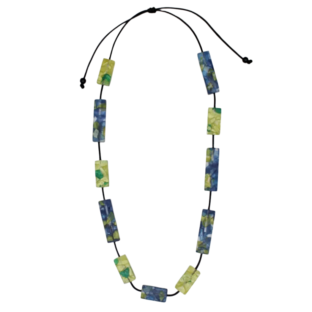 Sylca Vega Rectangular Necklace