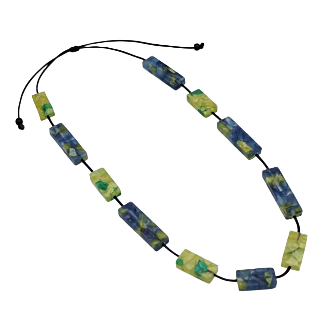 Sylca Vega Rectangular Necklace