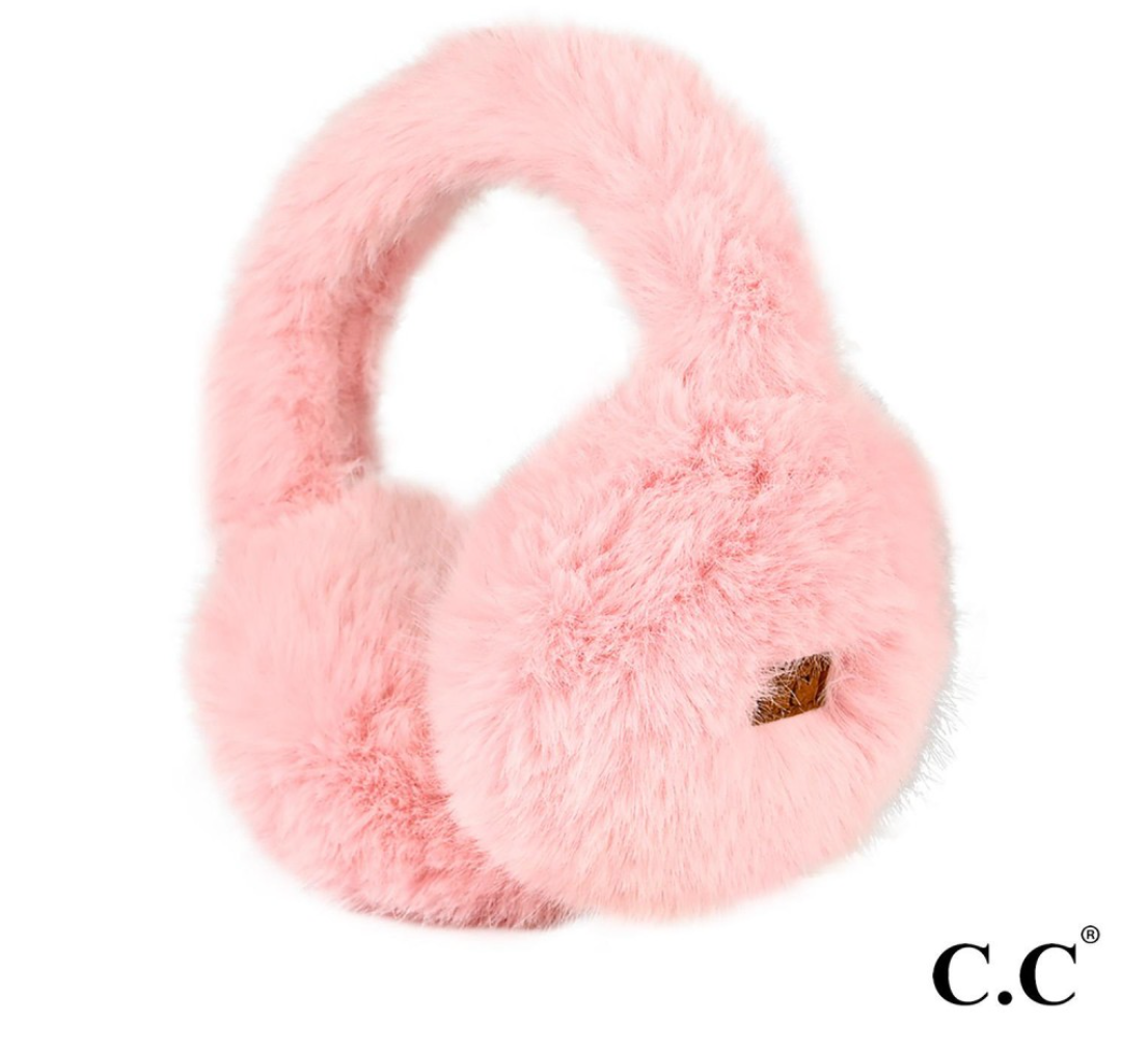 Faux Fur Ear Muff-50% OFF