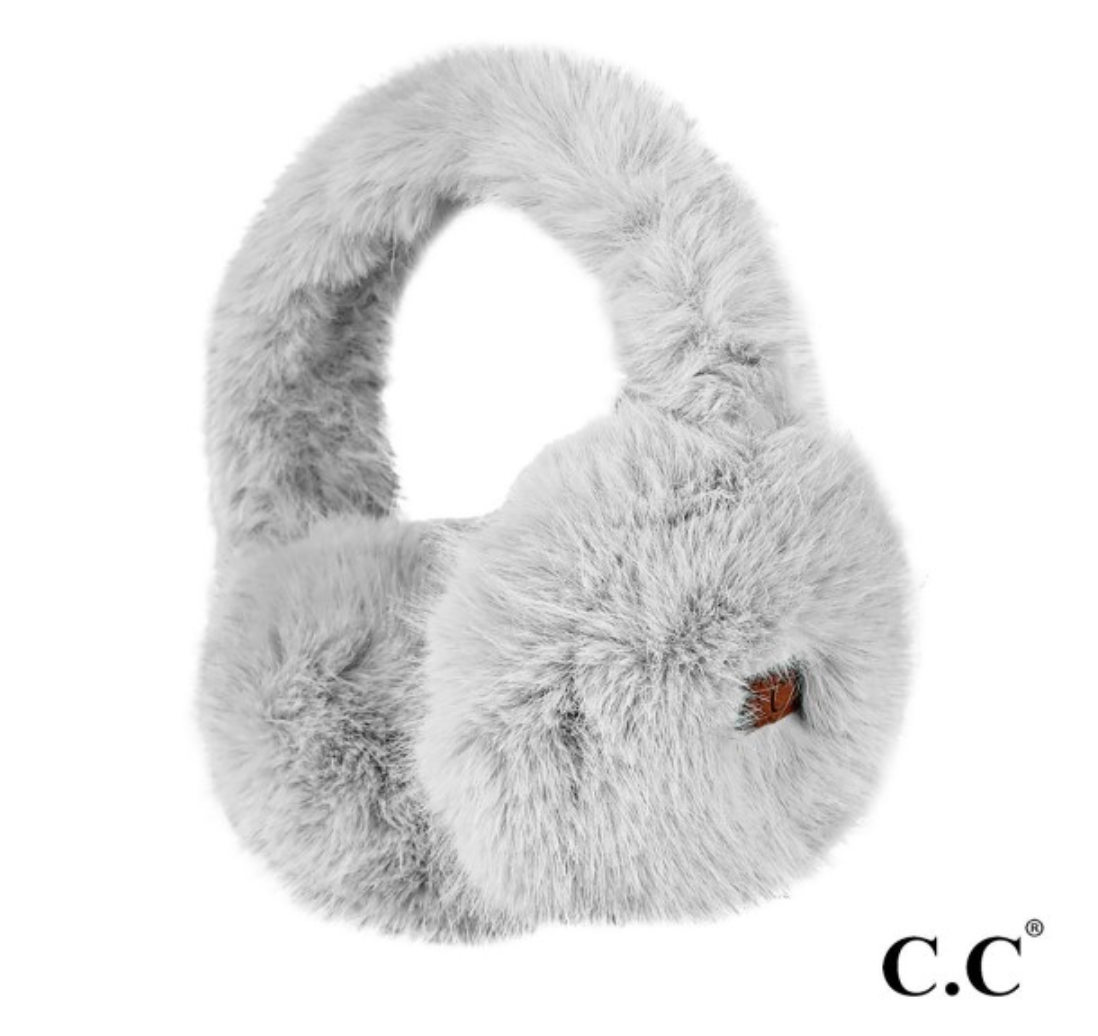 Faux Fur Ear Muff-50% OFF