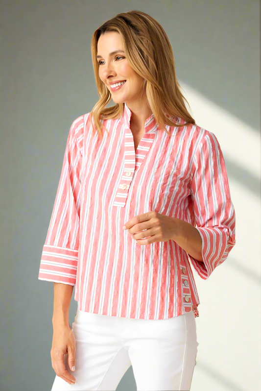 Habitat Palm Beach Half Placket Pullover-50% OFF