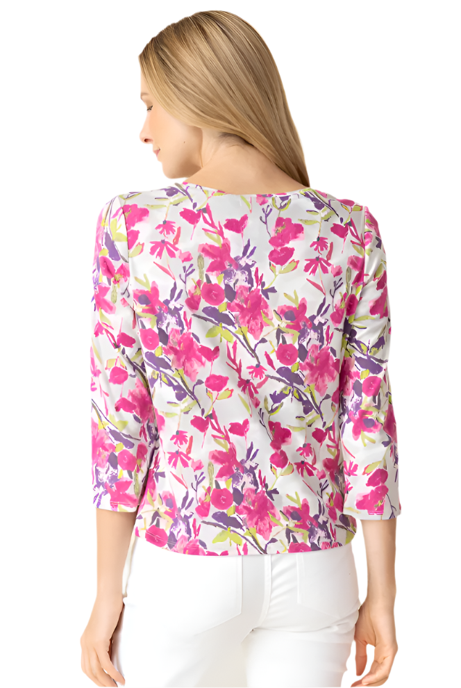 Habitat Cozy Rib Floral Everyday Tee